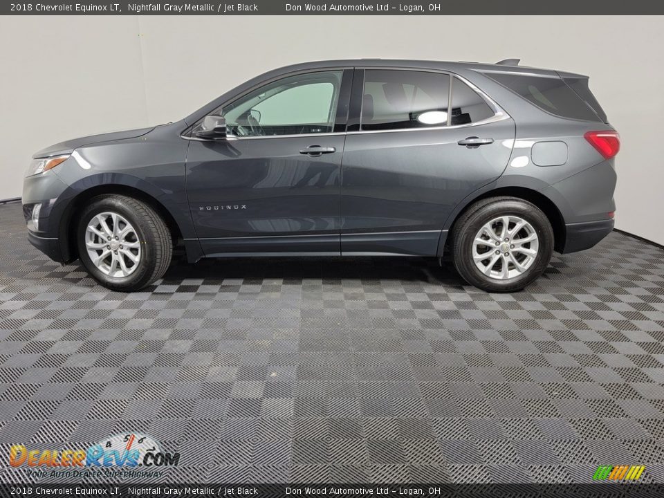 2018 Chevrolet Equinox LT Nightfall Gray Metallic / Jet Black Photo #5