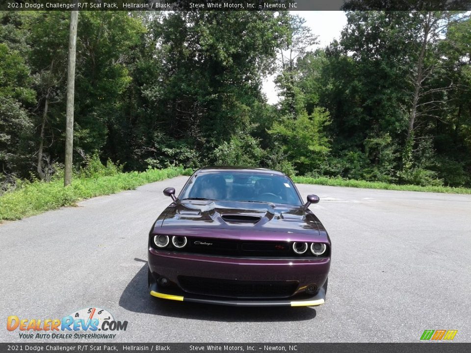 2021 Dodge Challenger R/T Scat Pack Hellraisin / Black Photo #3