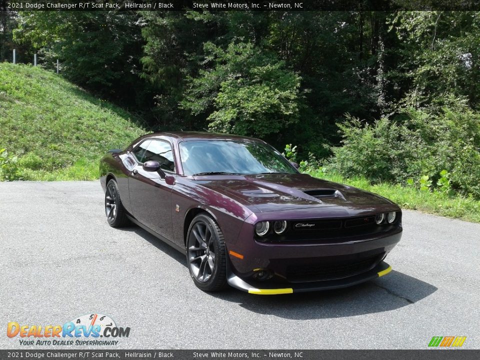 2021 Dodge Challenger R/T Scat Pack Hellraisin / Black Photo #4