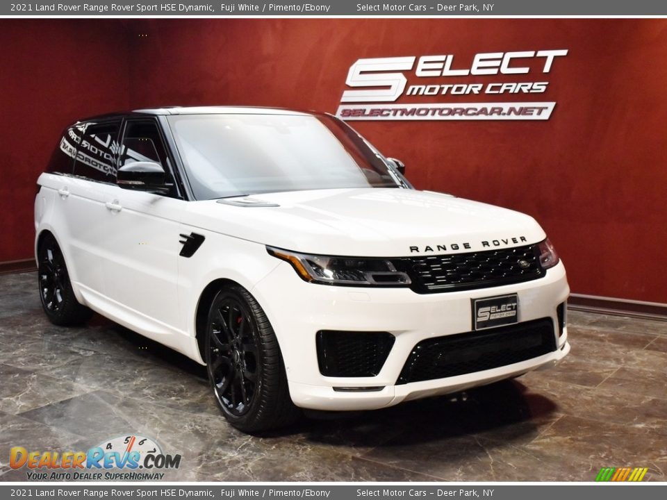 2021 Land Rover Range Rover Sport HSE Dynamic Fuji White / Pimento/Ebony Photo #3