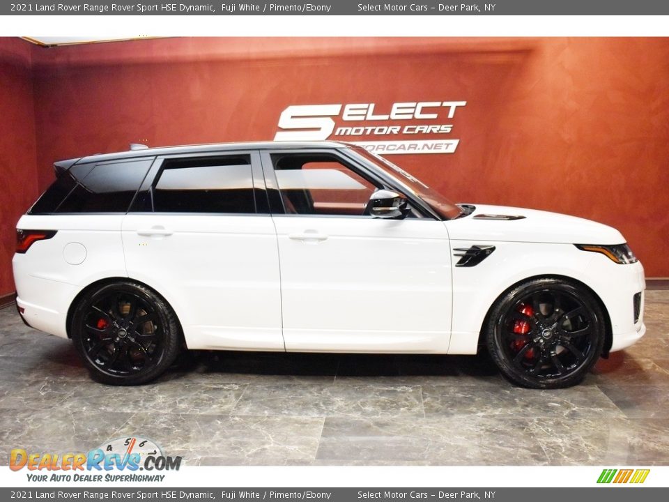 2021 Land Rover Range Rover Sport HSE Dynamic Fuji White / Pimento/Ebony Photo #4