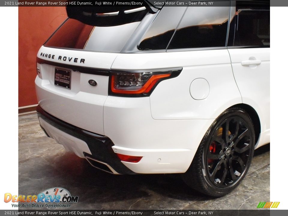 2021 Land Rover Range Rover Sport HSE Dynamic Fuji White / Pimento/Ebony Photo #5