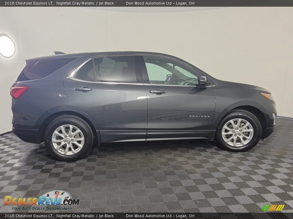 2018 Chevrolet Equinox LT Nightfall Gray Metallic / Jet Black Photo #9