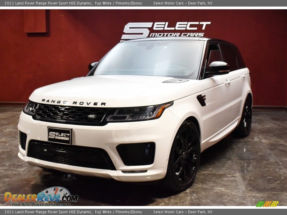 2021 Land Rover Range Rover Sport HSE Dynamic Fuji White / Pimento/Ebony Photo #6