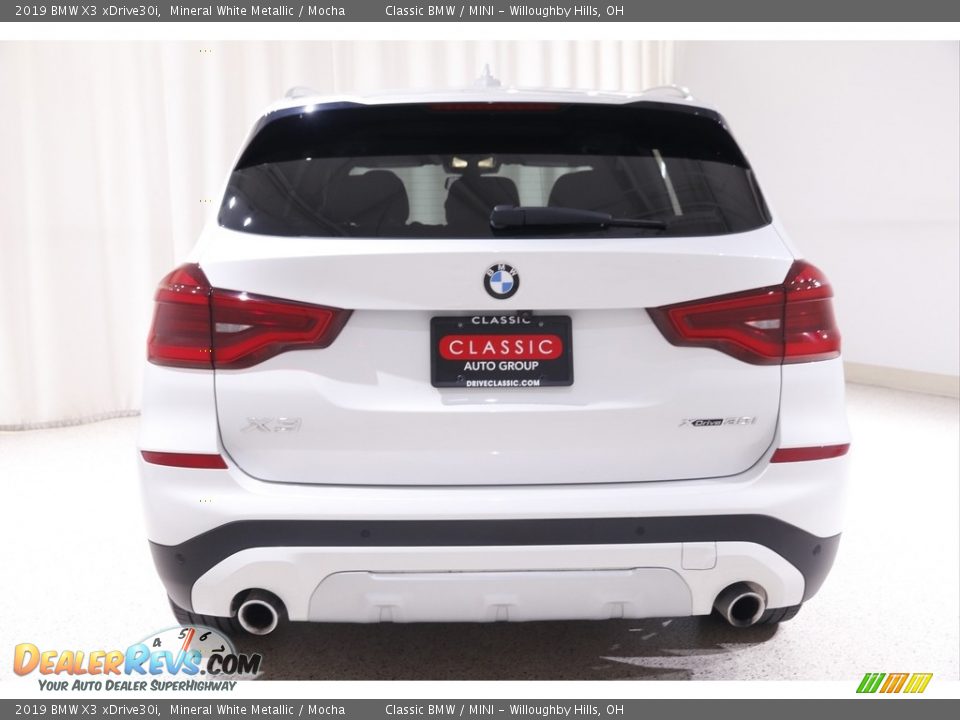 2019 BMW X3 xDrive30i Mineral White Metallic / Mocha Photo #22