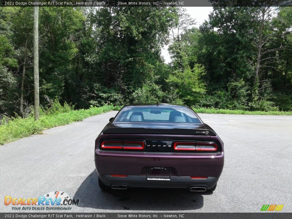 2021 Dodge Challenger R/T Scat Pack Hellraisin / Black Photo #7