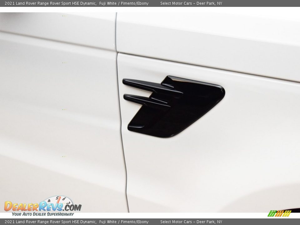 2021 Land Rover Range Rover Sport HSE Dynamic Fuji White / Pimento/Ebony Photo #8