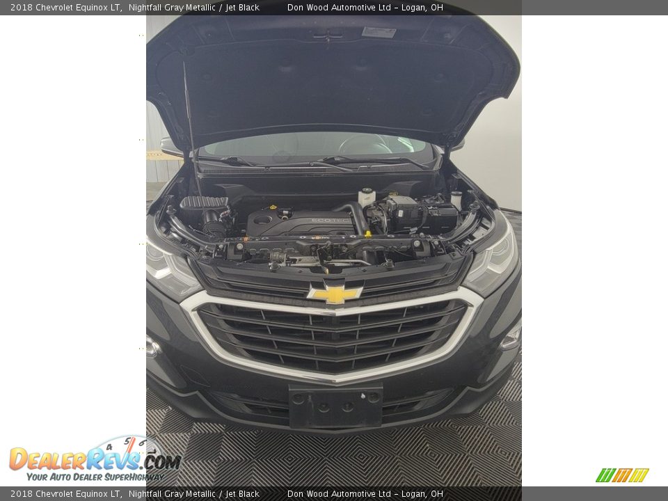 2018 Chevrolet Equinox LT Nightfall Gray Metallic / Jet Black Photo #13