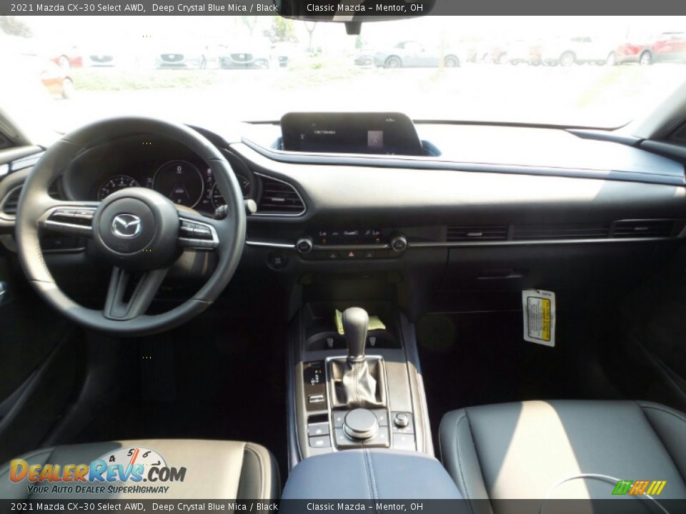 2021 Mazda CX-30 Select AWD Deep Crystal Blue Mica / Black Photo #3