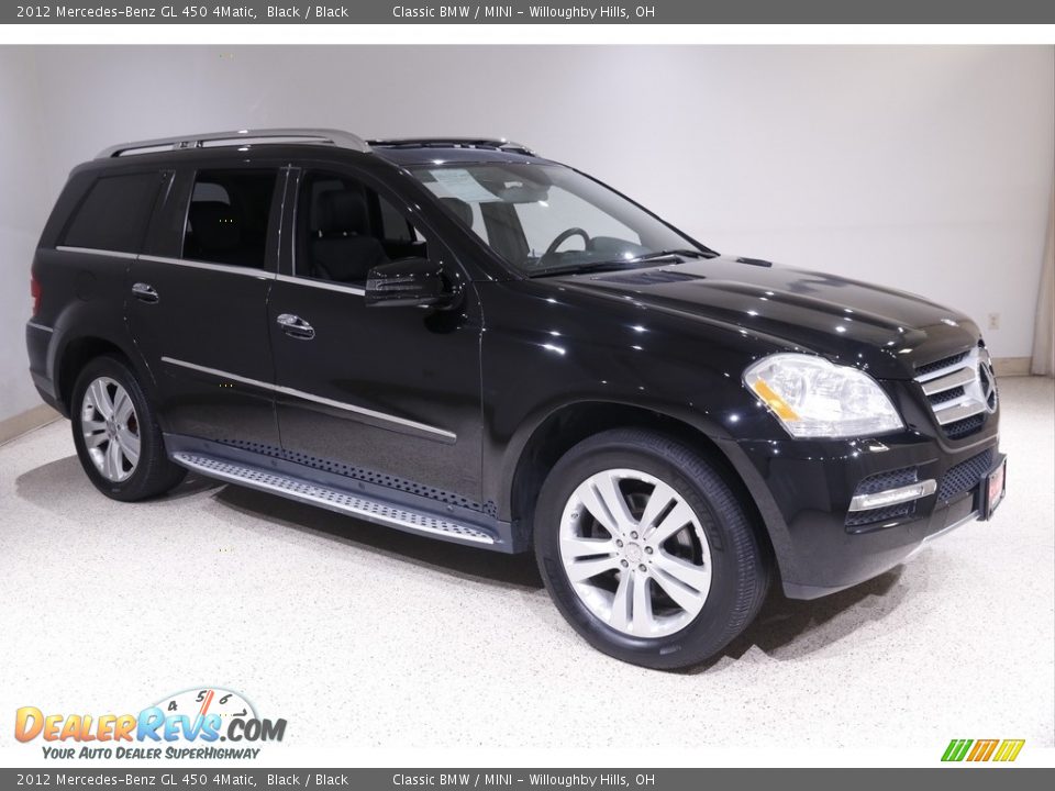 2012 Mercedes-Benz GL 450 4Matic Black / Black Photo #1