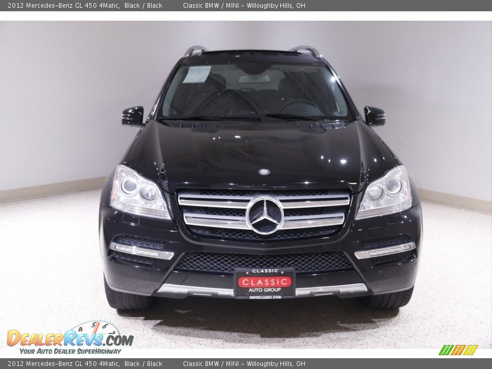 2012 Mercedes-Benz GL 450 4Matic Black / Black Photo #2