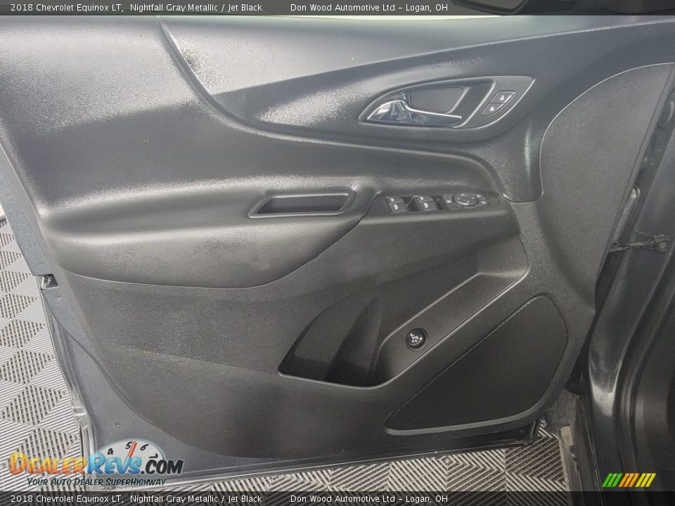 2018 Chevrolet Equinox LT Nightfall Gray Metallic / Jet Black Photo #16