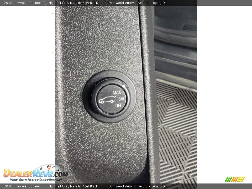 2018 Chevrolet Equinox LT Nightfall Gray Metallic / Jet Black Photo #18