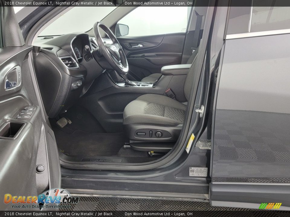 2018 Chevrolet Equinox LT Nightfall Gray Metallic / Jet Black Photo #19