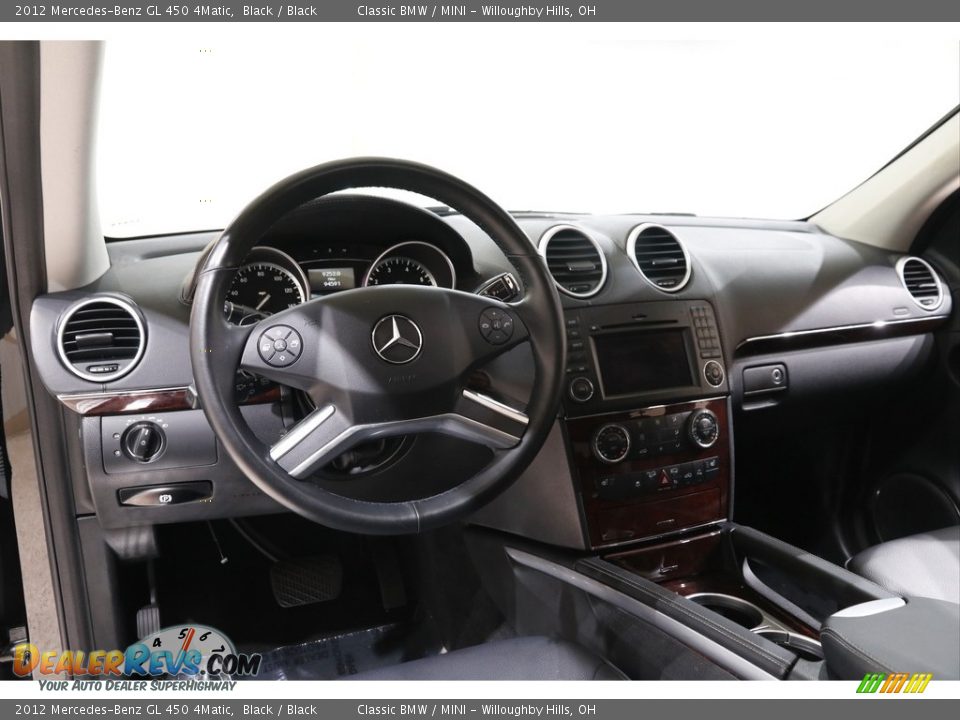 2012 Mercedes-Benz GL 450 4Matic Black / Black Photo #6