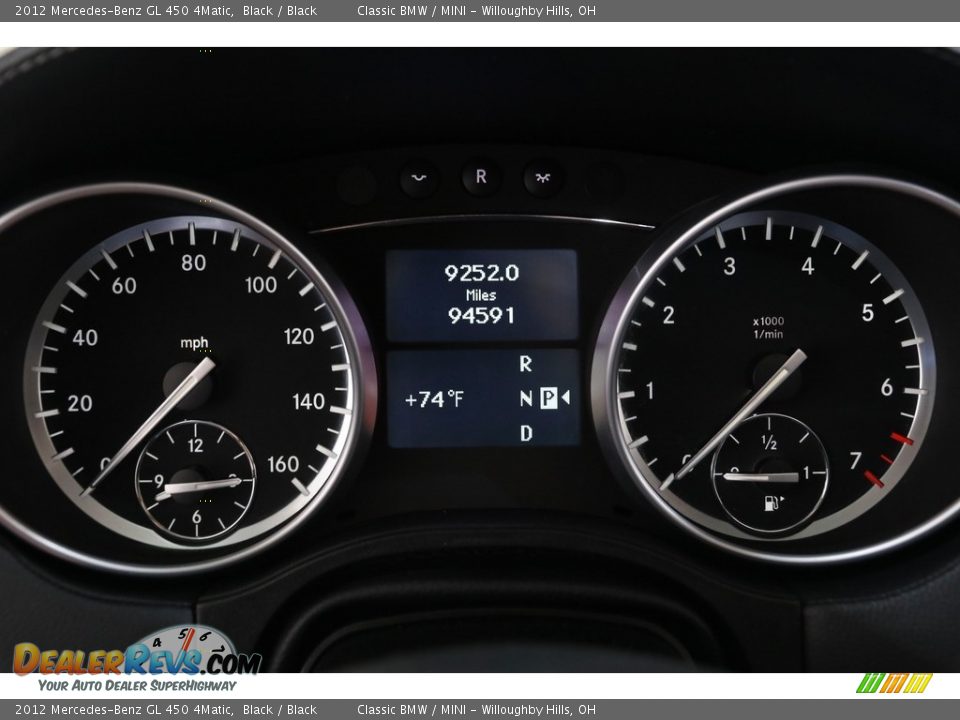 2012 Mercedes-Benz GL 450 4Matic Black / Black Photo #8