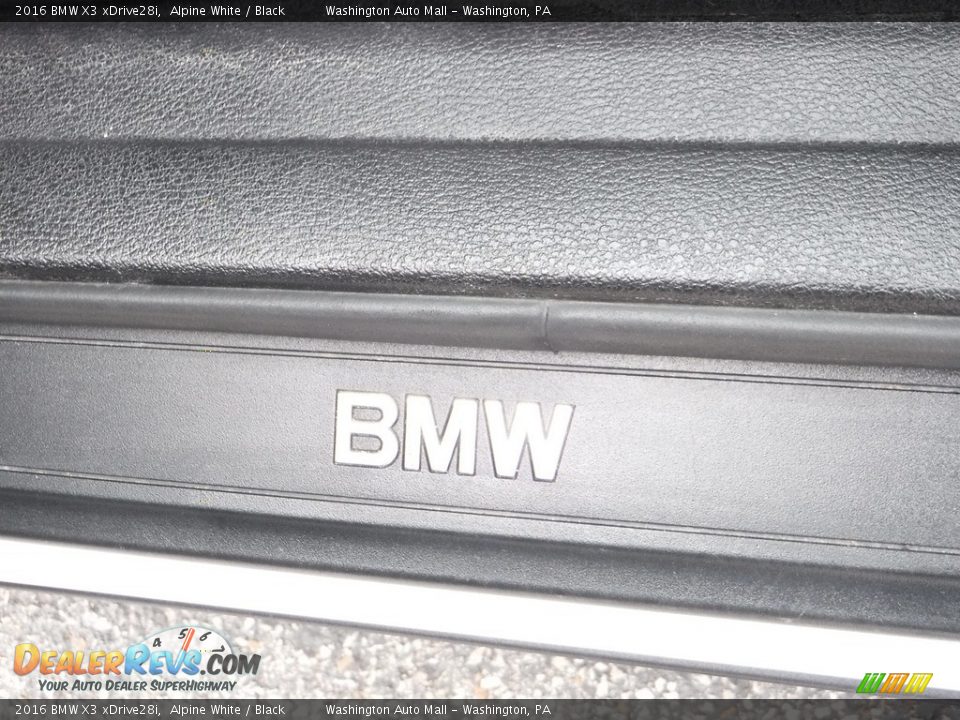 2016 BMW X3 xDrive28i Alpine White / Black Photo #17