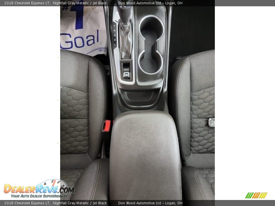 2018 Chevrolet Equinox LT Nightfall Gray Metallic / Jet Black Photo #26
