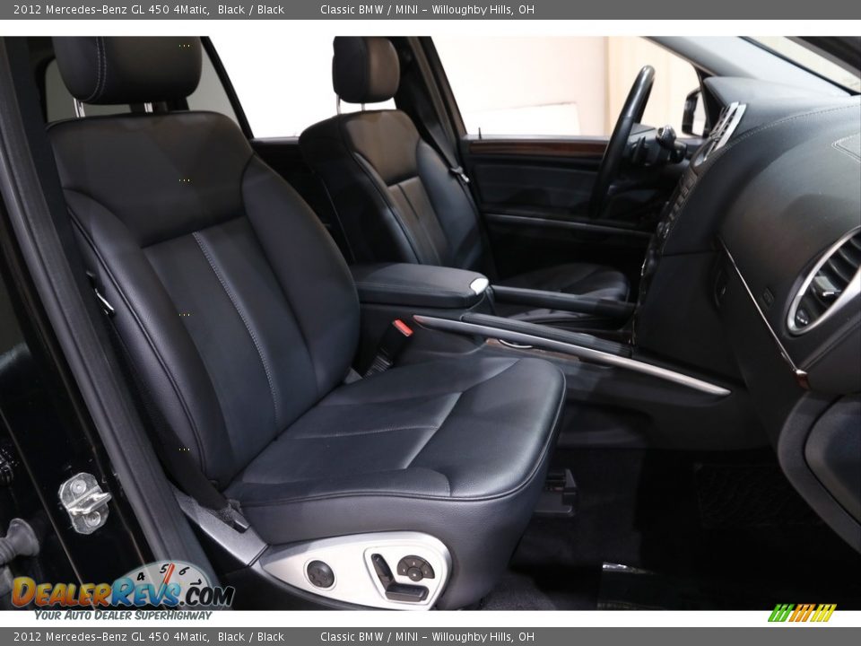 2012 Mercedes-Benz GL 450 4Matic Black / Black Photo #14