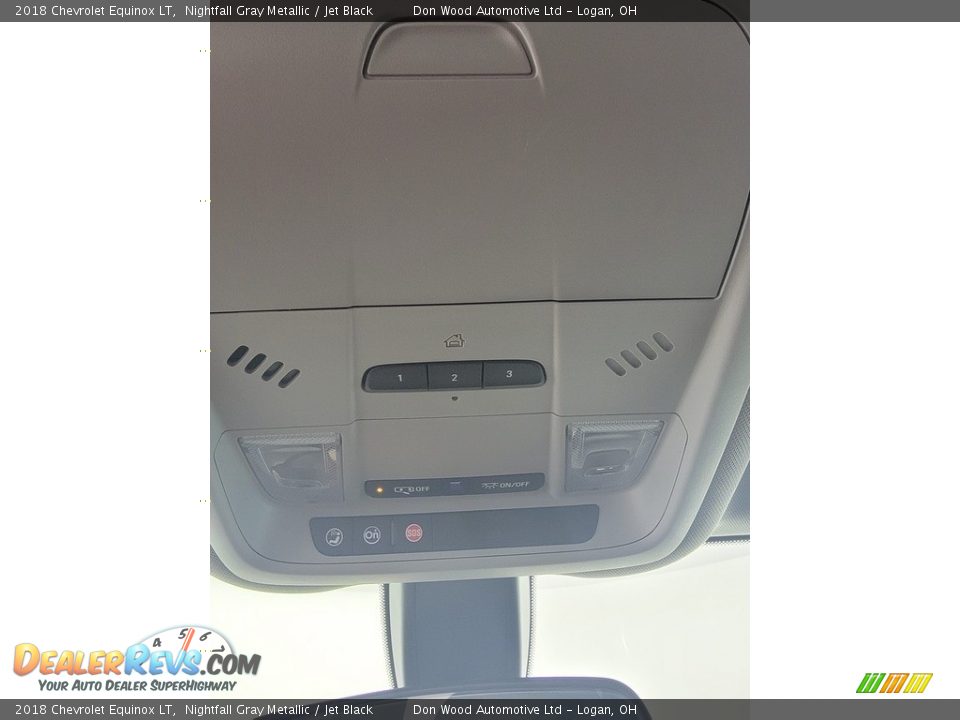 2018 Chevrolet Equinox LT Nightfall Gray Metallic / Jet Black Photo #28