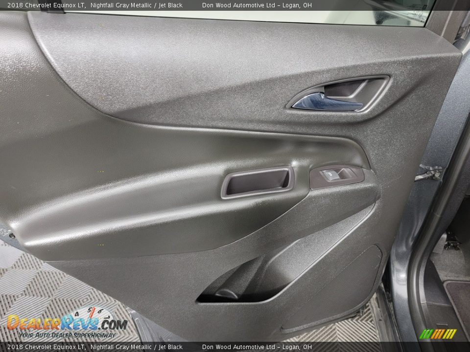 2018 Chevrolet Equinox LT Nightfall Gray Metallic / Jet Black Photo #30