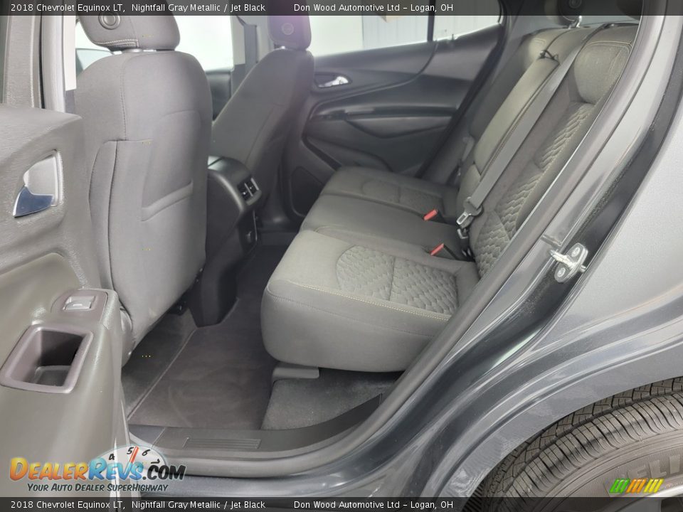 2018 Chevrolet Equinox LT Nightfall Gray Metallic / Jet Black Photo #31