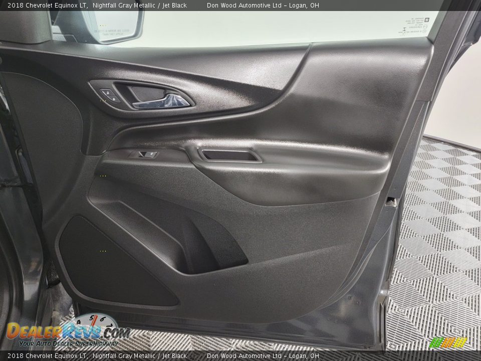 2018 Chevrolet Equinox LT Nightfall Gray Metallic / Jet Black Photo #34
