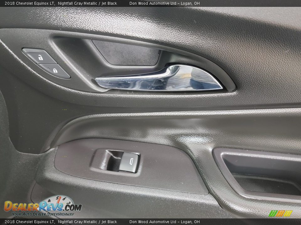 2018 Chevrolet Equinox LT Nightfall Gray Metallic / Jet Black Photo #35