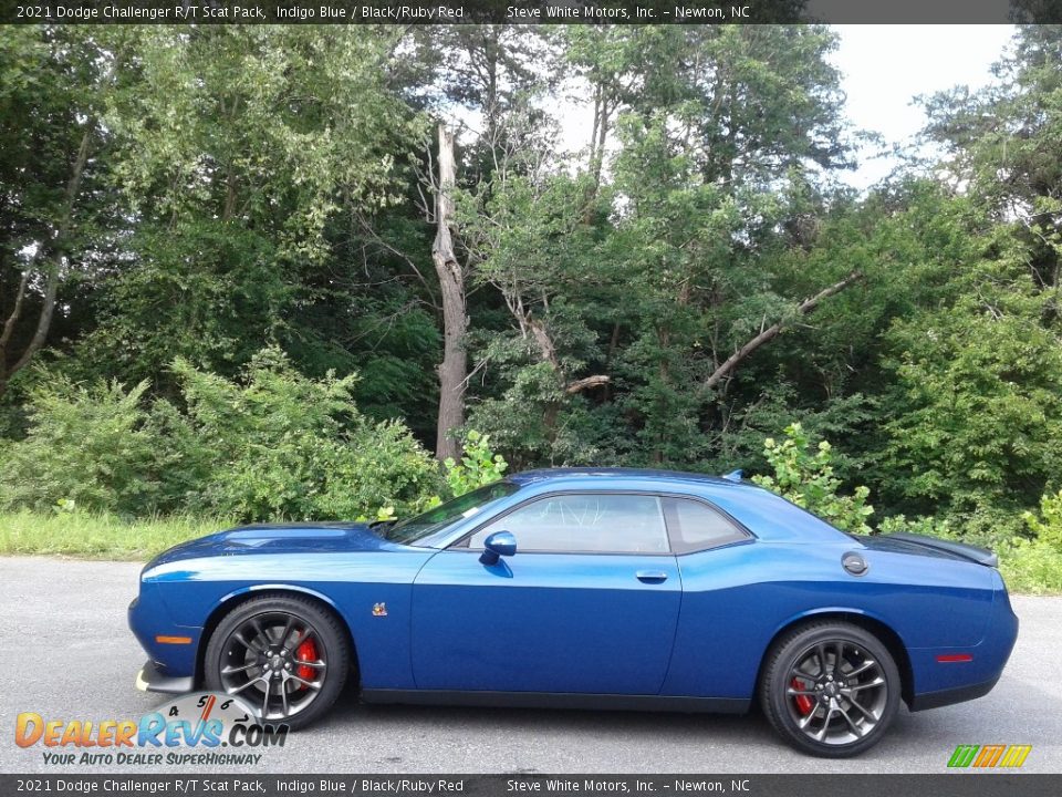 Indigo Blue 2021 Dodge Challenger R/T Scat Pack Photo #1