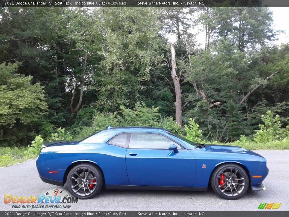 Indigo Blue 2021 Dodge Challenger R/T Scat Pack Photo #5