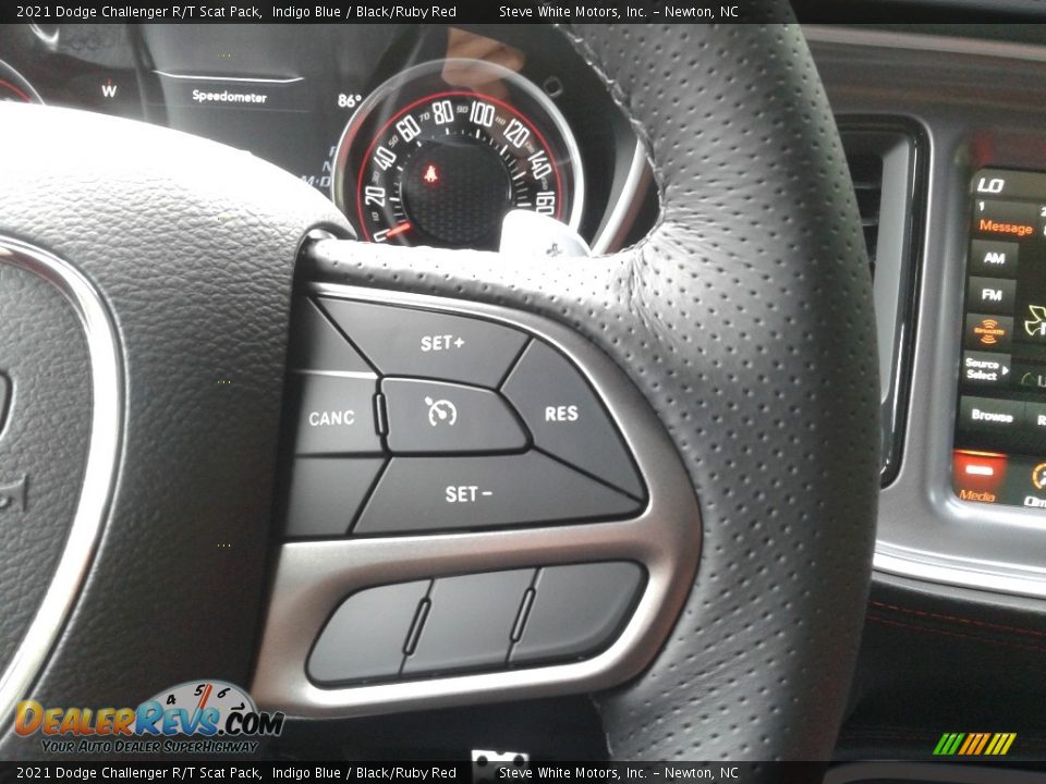 2021 Dodge Challenger R/T Scat Pack Steering Wheel Photo #18