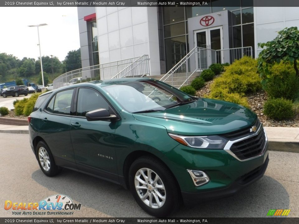 2019 Chevrolet Equinox LS Ivy Green Metallic / Medium Ash Gray Photo #1