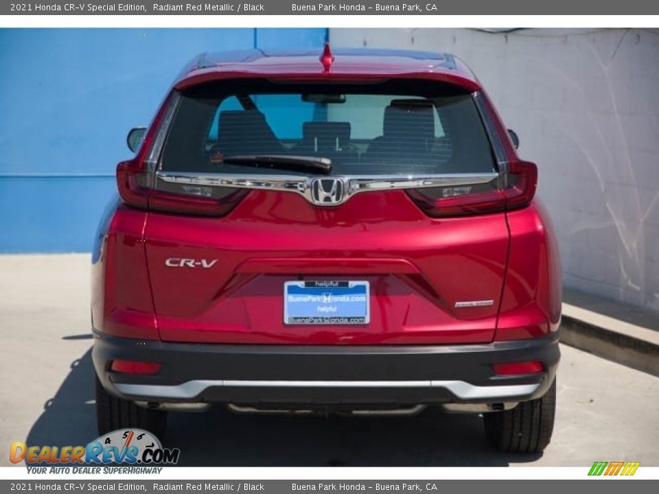 2021 Honda CR-V Special Edition Radiant Red Metallic / Black Photo #7