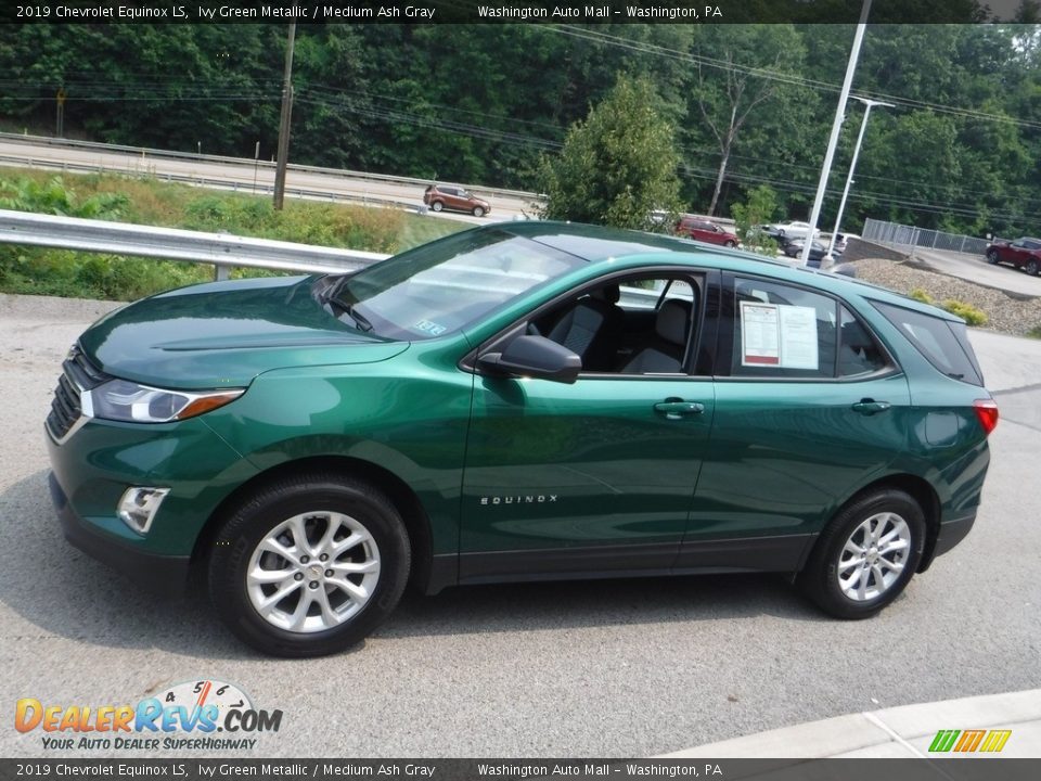 2019 Chevrolet Equinox LS Ivy Green Metallic / Medium Ash Gray Photo #11