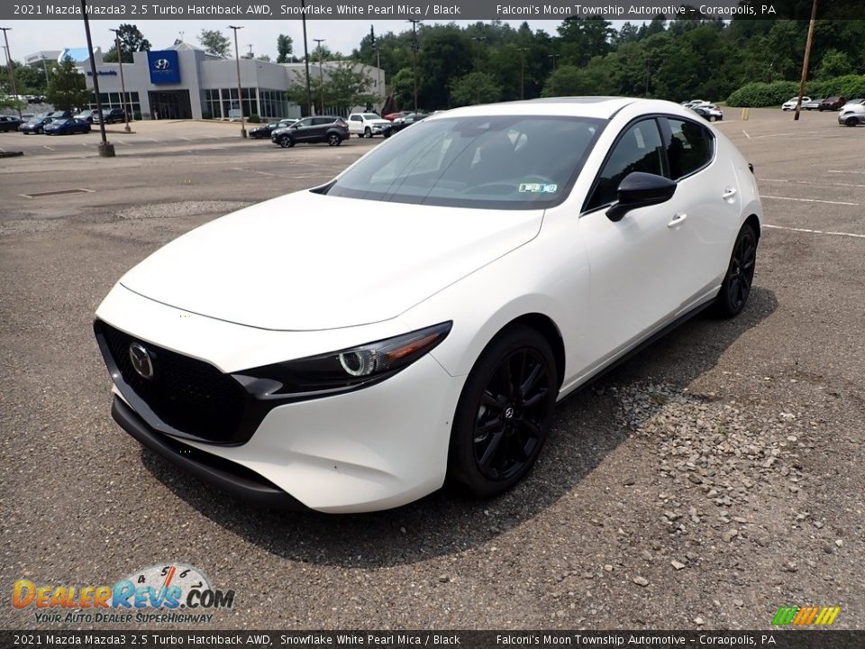 Front 3/4 View of 2021 Mazda Mazda3 2.5 Turbo Hatchback AWD Photo #5