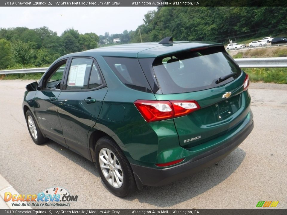 2019 Chevrolet Equinox LS Ivy Green Metallic / Medium Ash Gray Photo #12