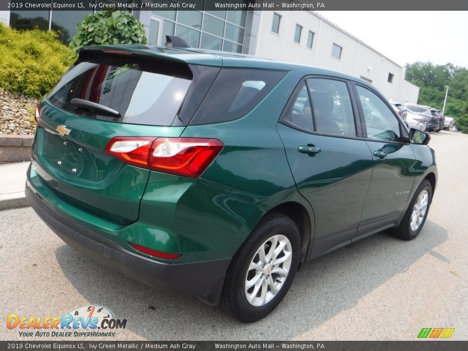 2019 Chevrolet Equinox LS Ivy Green Metallic / Medium Ash Gray Photo #14