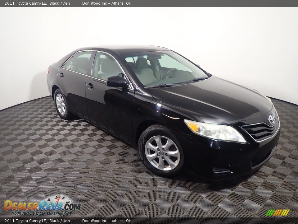 2011 Toyota Camry LE Black / Ash Photo #2