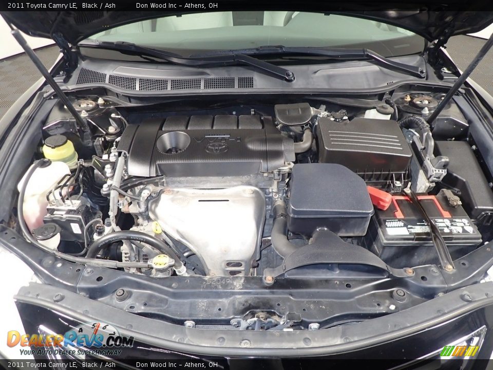 2011 Toyota Camry LE Black / Ash Photo #6