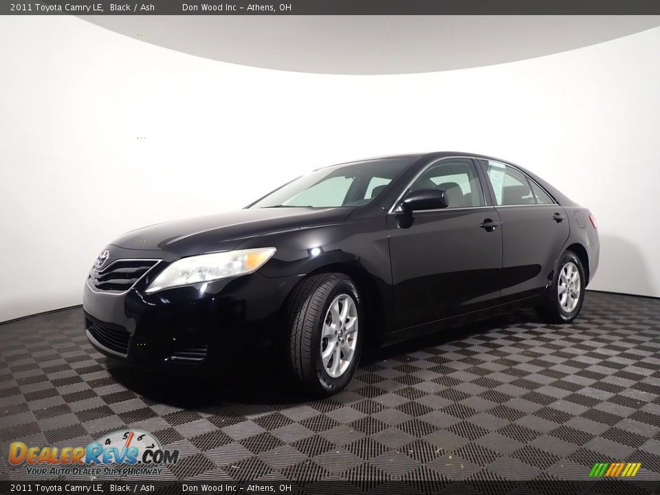 2011 Toyota Camry LE Black / Ash Photo #7