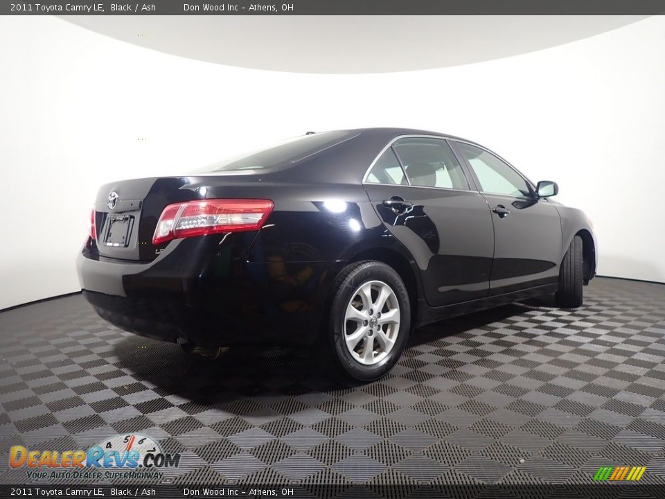 2011 Toyota Camry LE Black / Ash Photo #15