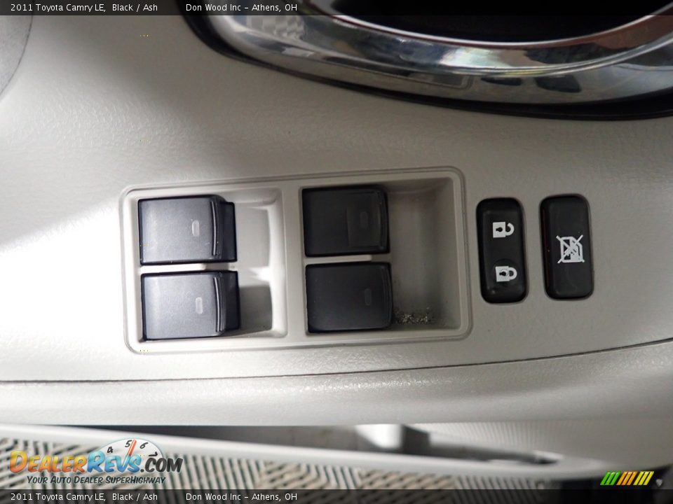 2011 Toyota Camry LE Black / Ash Photo #20