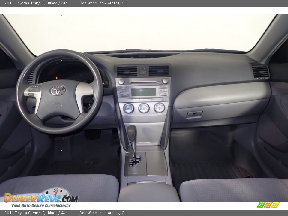 2011 Toyota Camry LE Black / Ash Photo #23