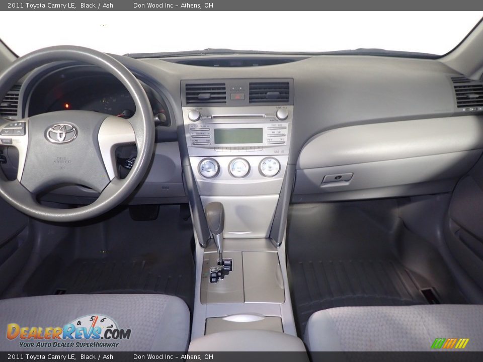 2011 Toyota Camry LE Black / Ash Photo #24