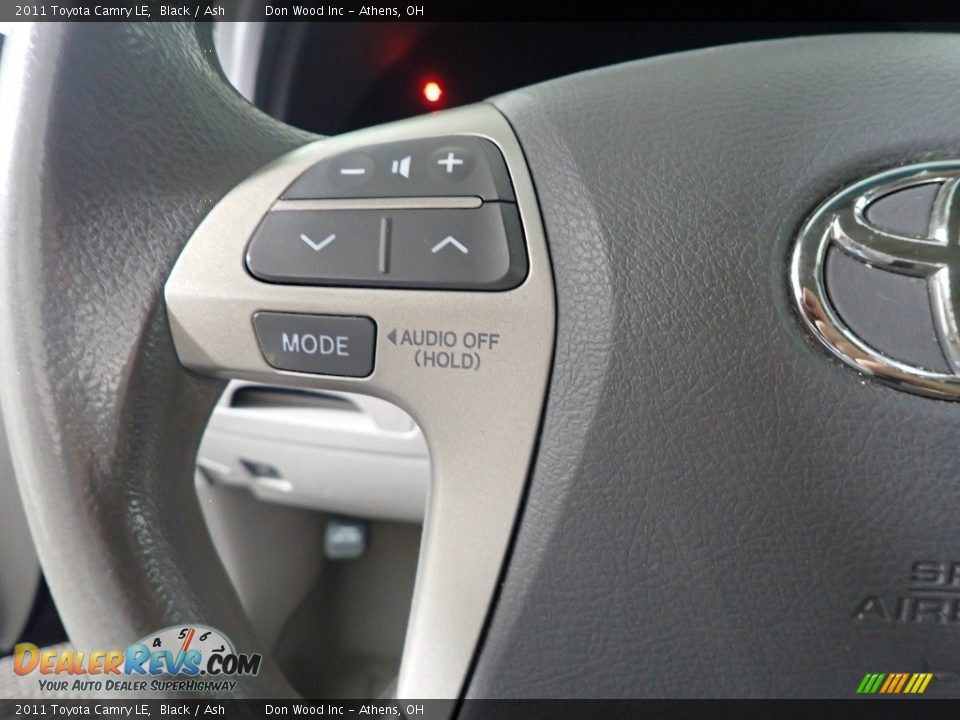 2011 Toyota Camry LE Black / Ash Photo #27