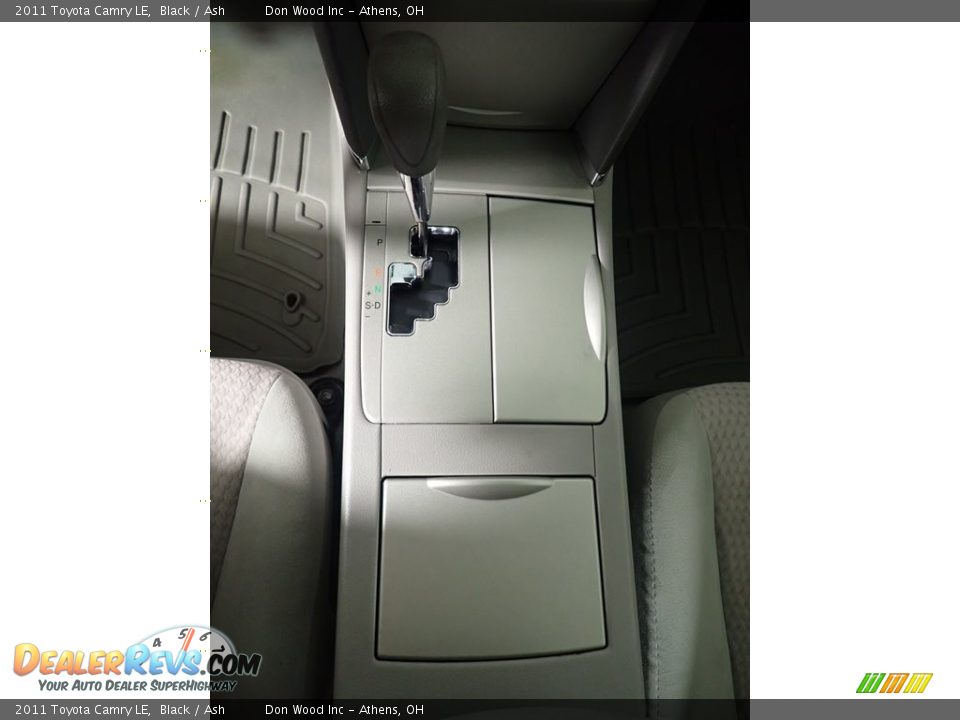 2011 Toyota Camry LE Black / Ash Photo #29
