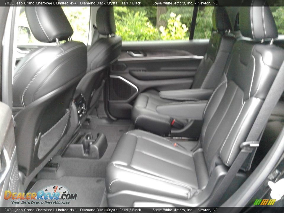 Rear Seat of 2021 Jeep Grand Cherokee L Limited 4x4 Photo #13