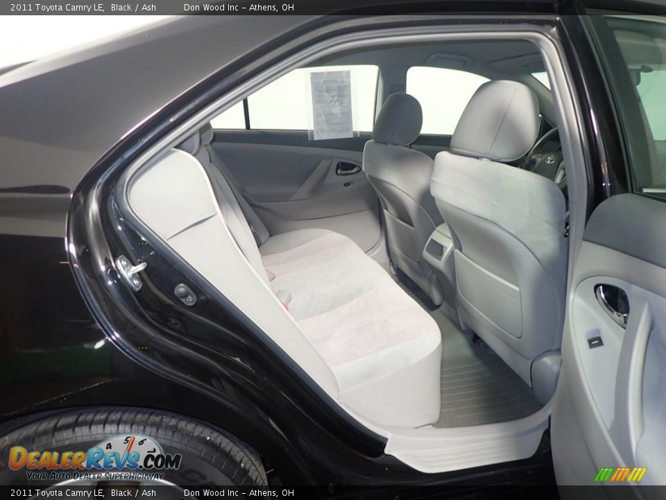 2011 Toyota Camry LE Black / Ash Photo #34