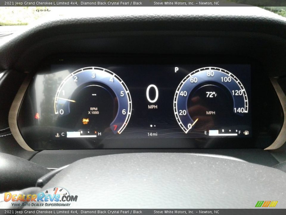 2021 Jeep Grand Cherokee L Limited 4x4 Gauges Photo #20