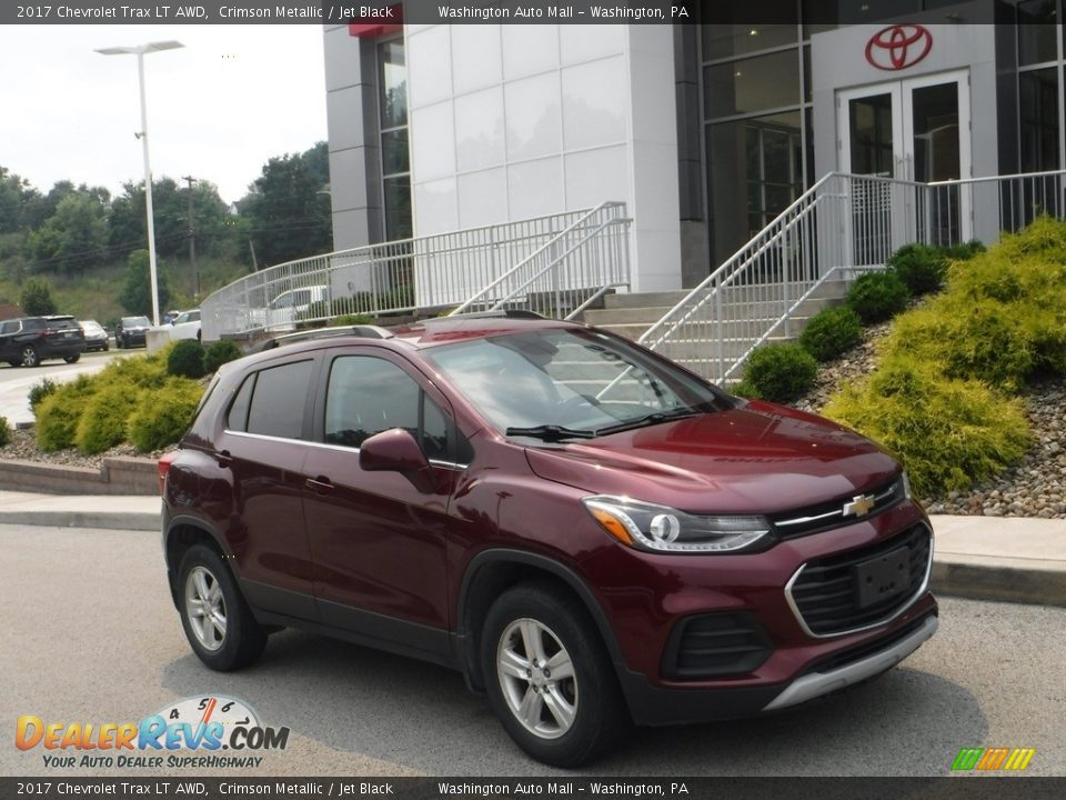 2017 Chevrolet Trax LT AWD Crimson Metallic / Jet Black Photo #1